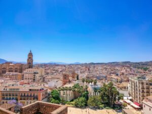 a cityscape of Malaga with the cathedral; is Malaga worth visiting