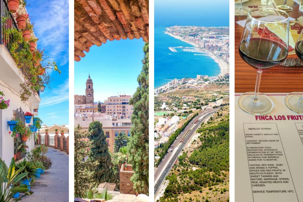 4 pictures of attractions and things to do on Costa del Sol (Andalusia, Spain)